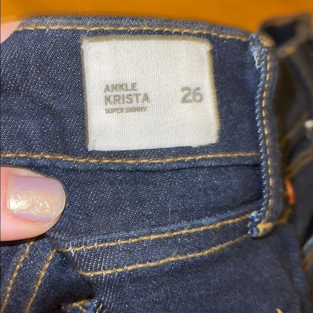 Dark wash super skinny Hudson Jean - Picture 7 of 7
